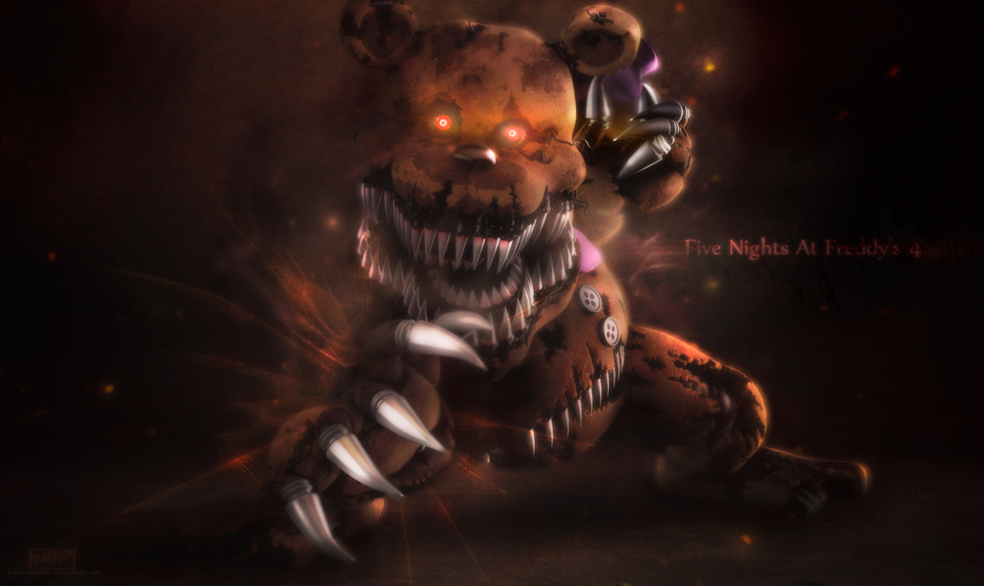 Five Nights at Freddy's - FNAF 4 - Nightmare Freddy - Was It Me? -  Nightmare Foxy - Posters and Art Prints