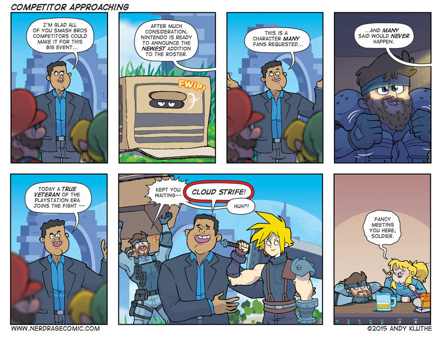 Nerd Rage - Competitor Approaching by AndyKluthe on DeviantArt