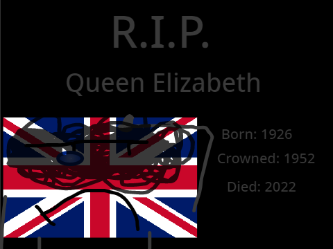 RIP Queen Elizabeth II by OfficialLieDetector on DeviantArt