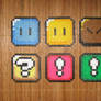 SMW: Block Coasters