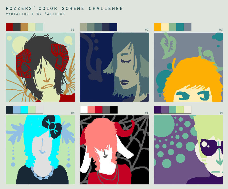 Color Scheme meme by CautionCreepBites on DeviantArt