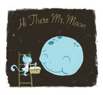 Hi There Mr Moon by littlereddog
