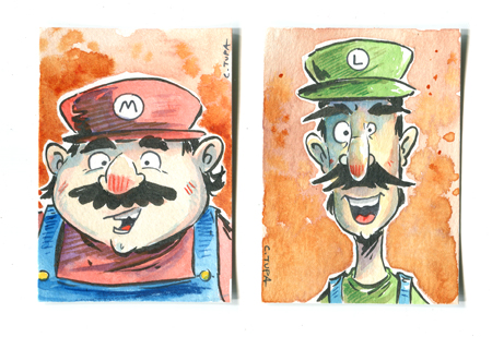 Tupa Mario Cards