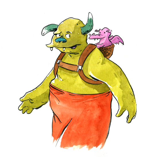Tupa Backpack Dragon