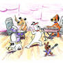Tupa Hanna Barbara Dog band