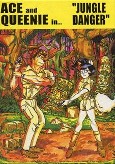 Ace and Queenie puzzle box art