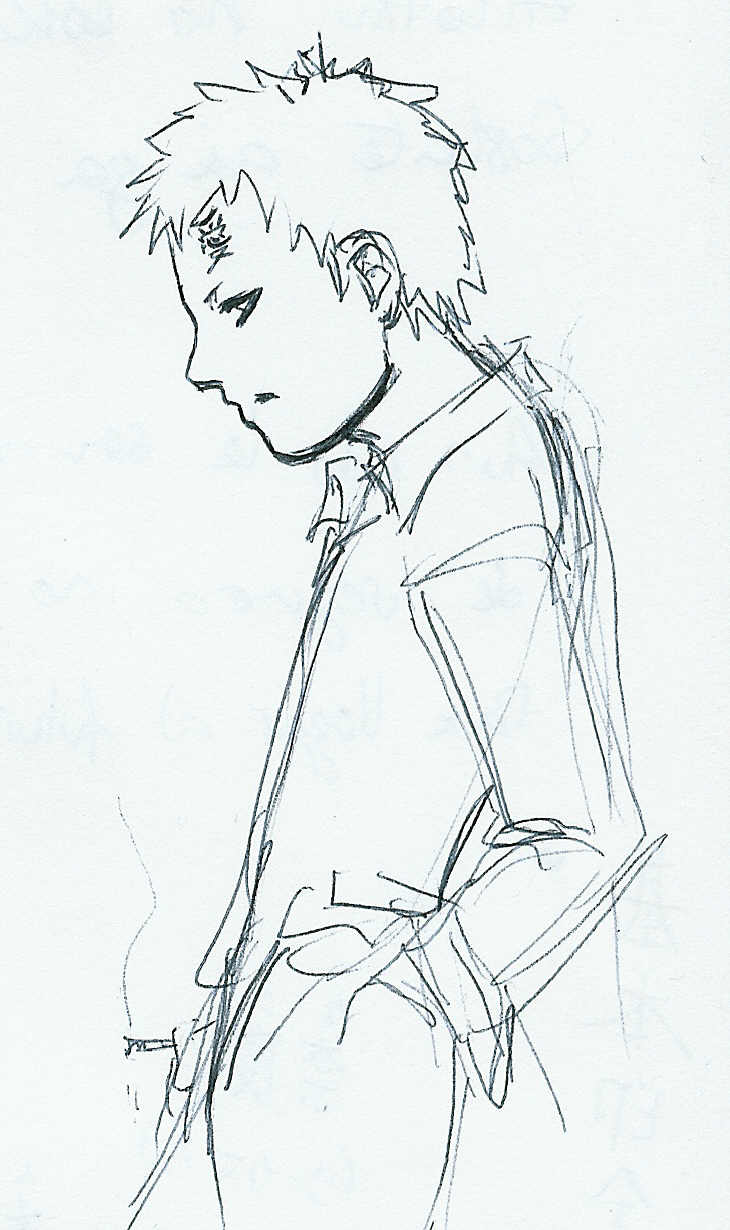 Older Gaara sketch