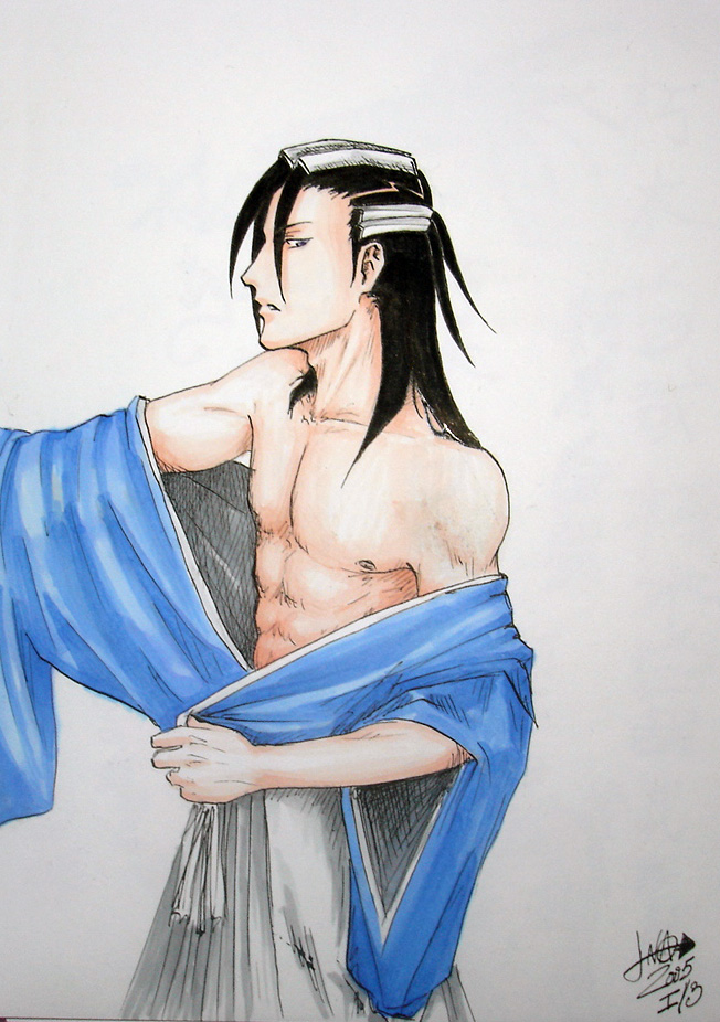 Kuchiki Byakuya -Colour-