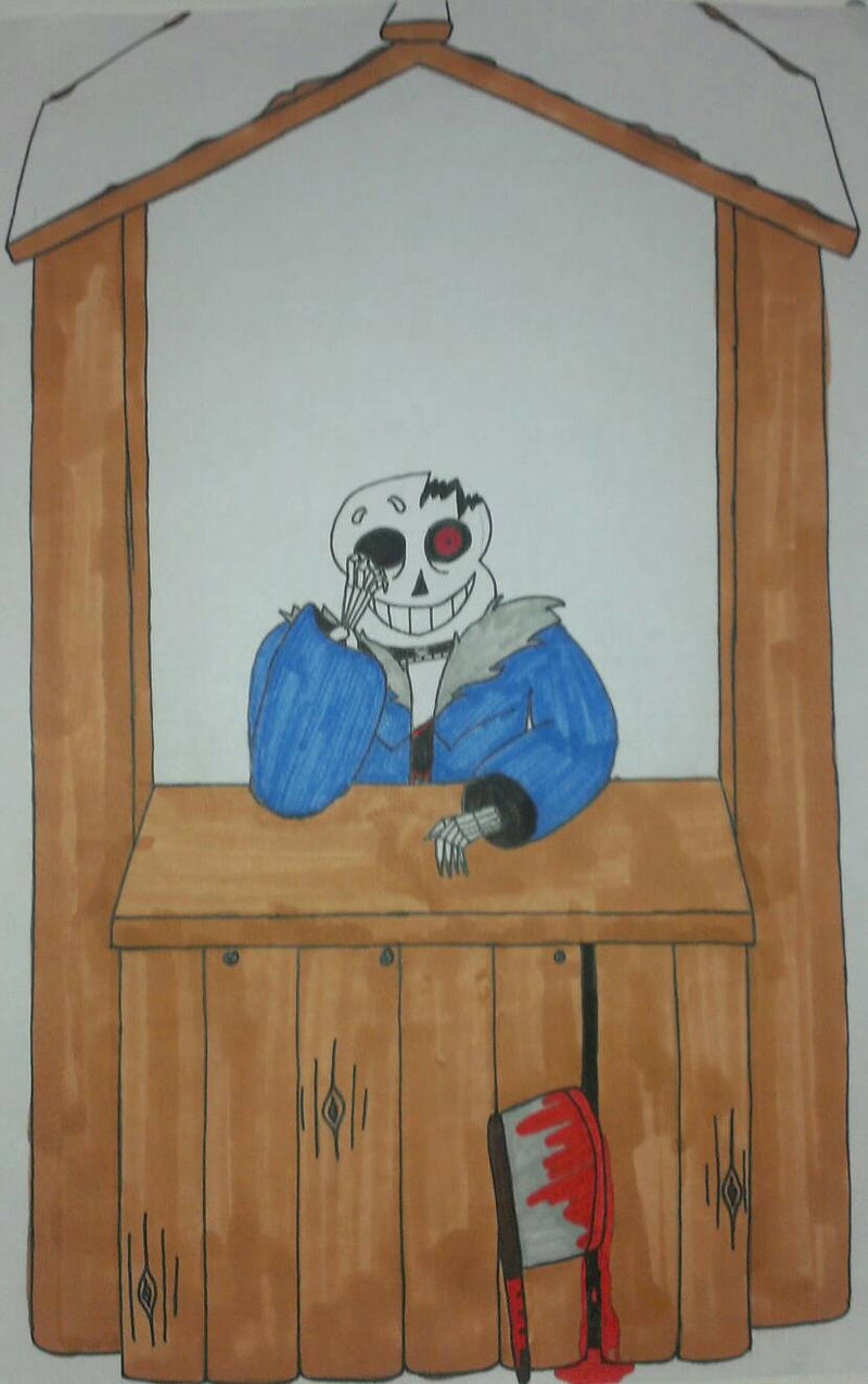 Horrortale Sans by Foxy-Papyrus on DeviantArt