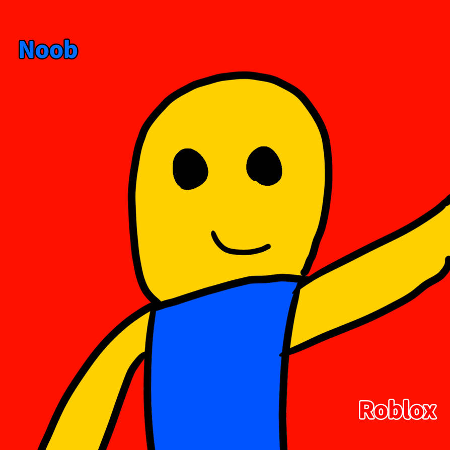 Noob (Roblox Fan Art) by Ardaasude on DeviantArt