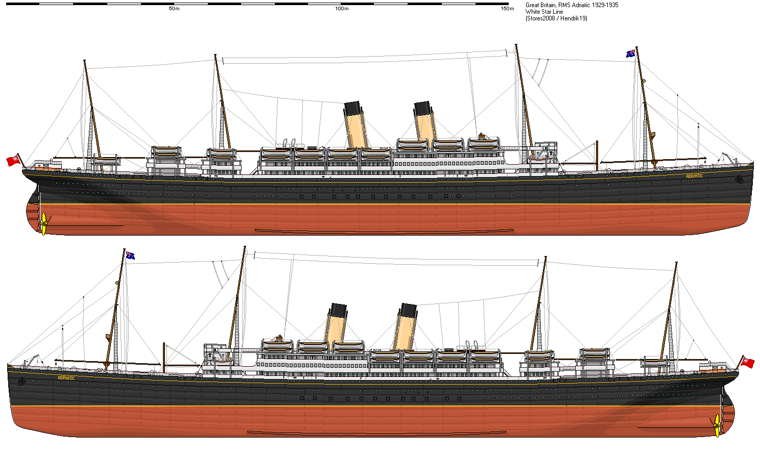 RMS Adriatic 1929-1935 by hendrik19 on DeviantArt