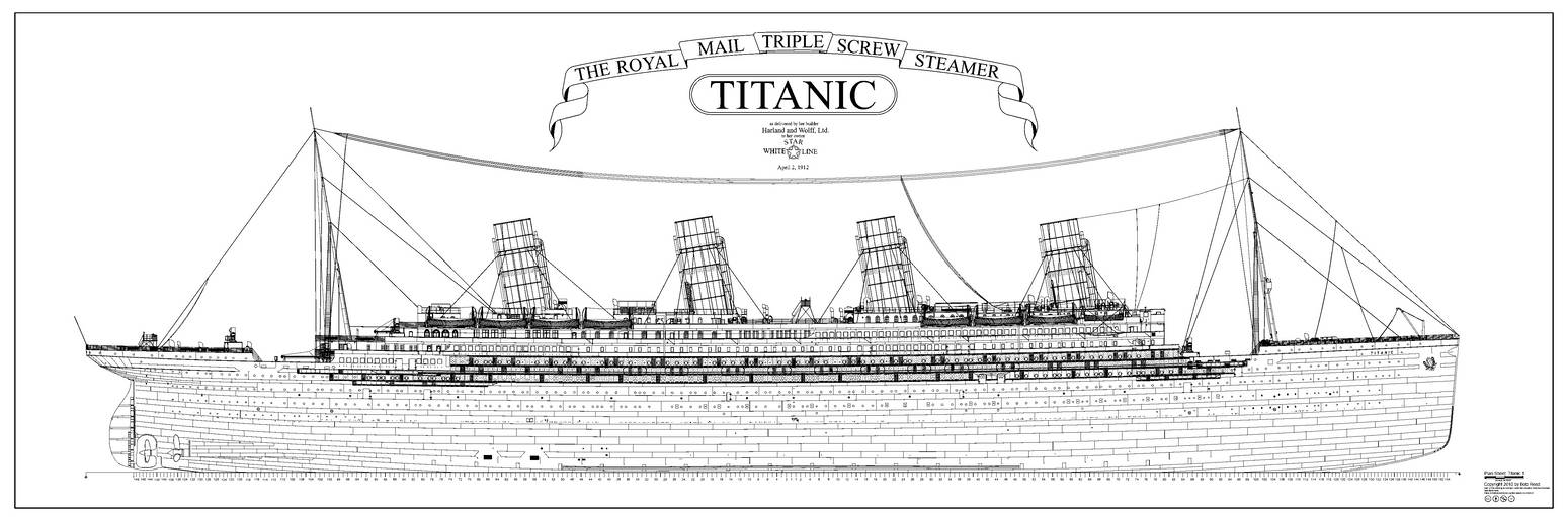 Titanic View Deviantart Titanic starboard view by hendrik19 on DeviantArt