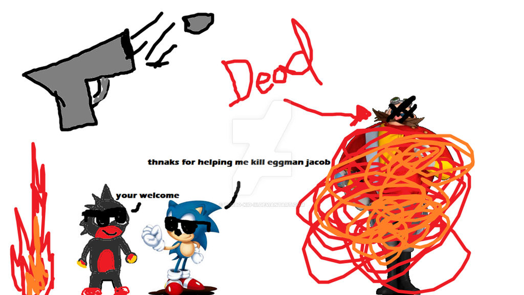 Awesome Sonic Defeat Eggman And I Help by turbo-kid-III on DeviantArt