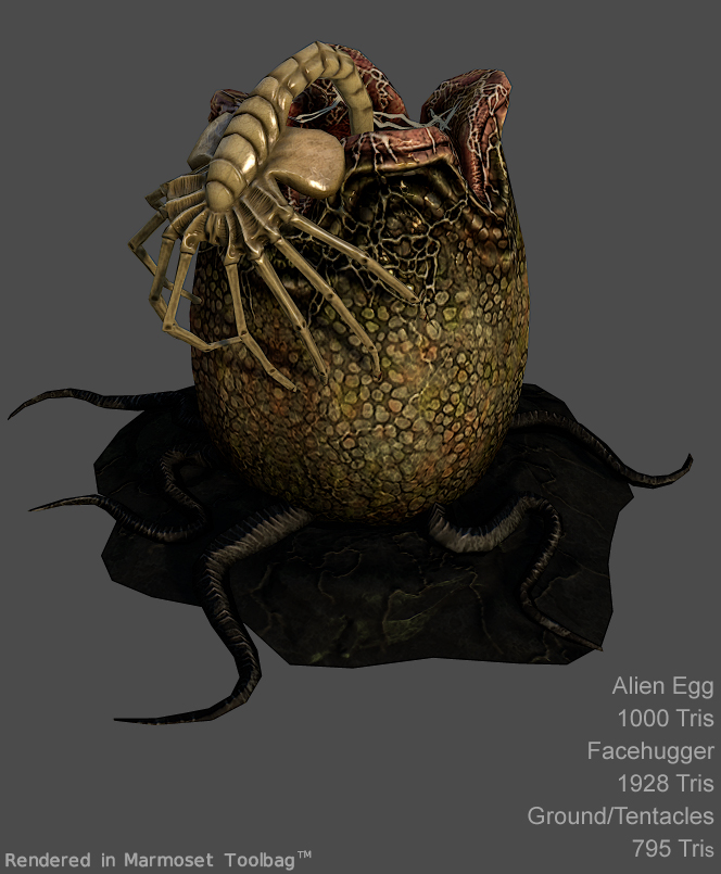Alien Egg Facehugger
