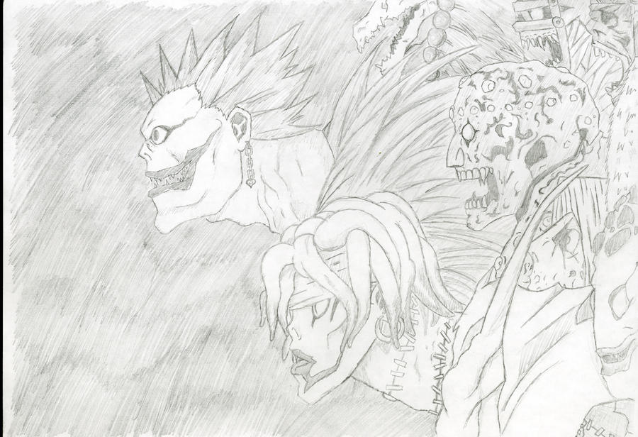 shinigamis death note by raito96 on DeviantArt