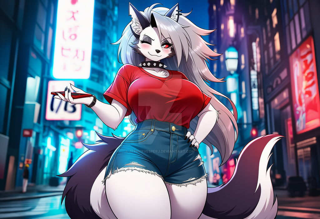 Loona Fallout Loona (Hellaverse) by ZephyrVesperJ on DeviantArt