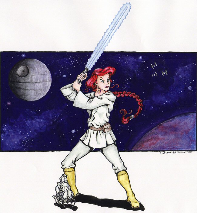 What If Ariel were a Jedi