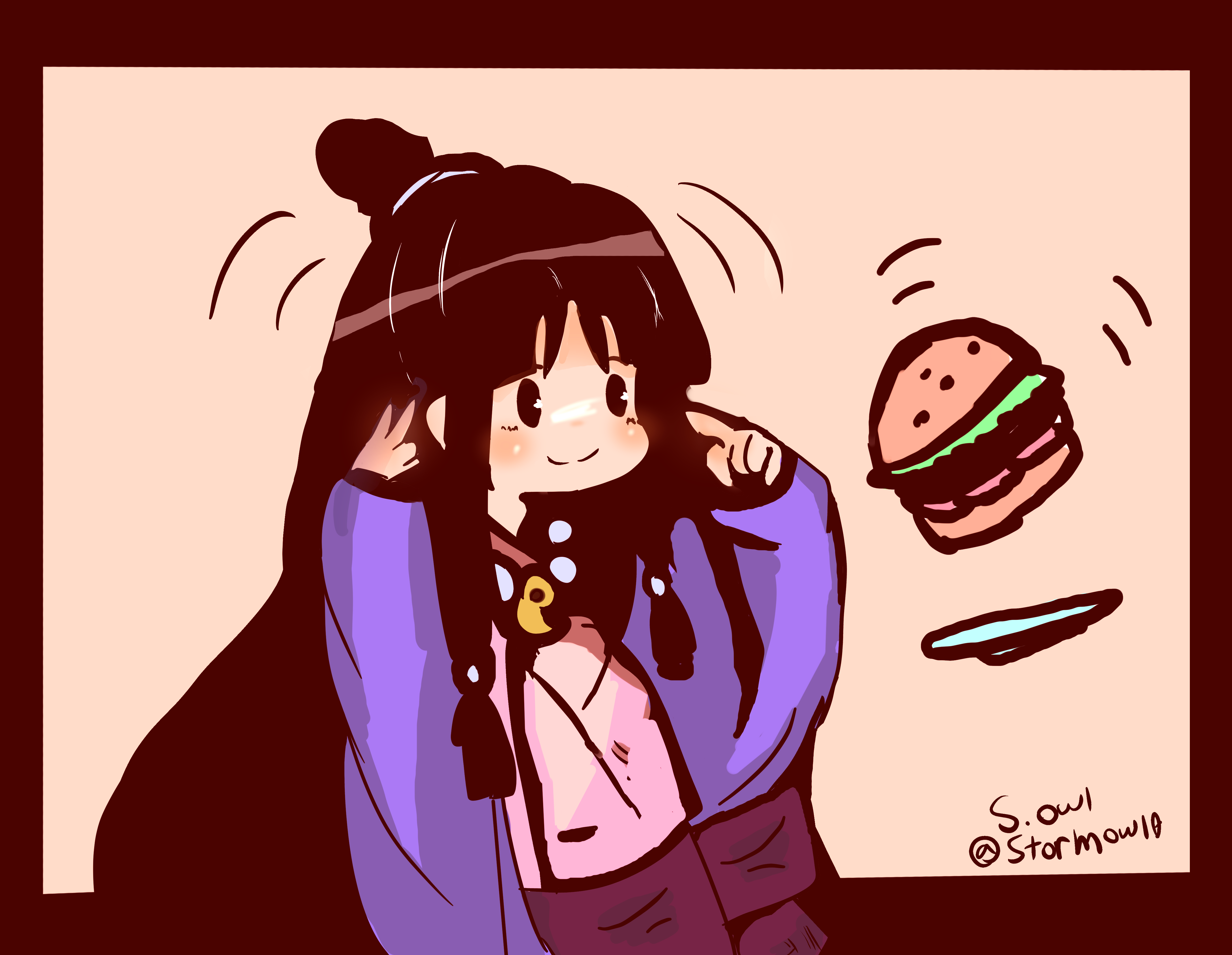 Mystic Maya Levitates Burger
