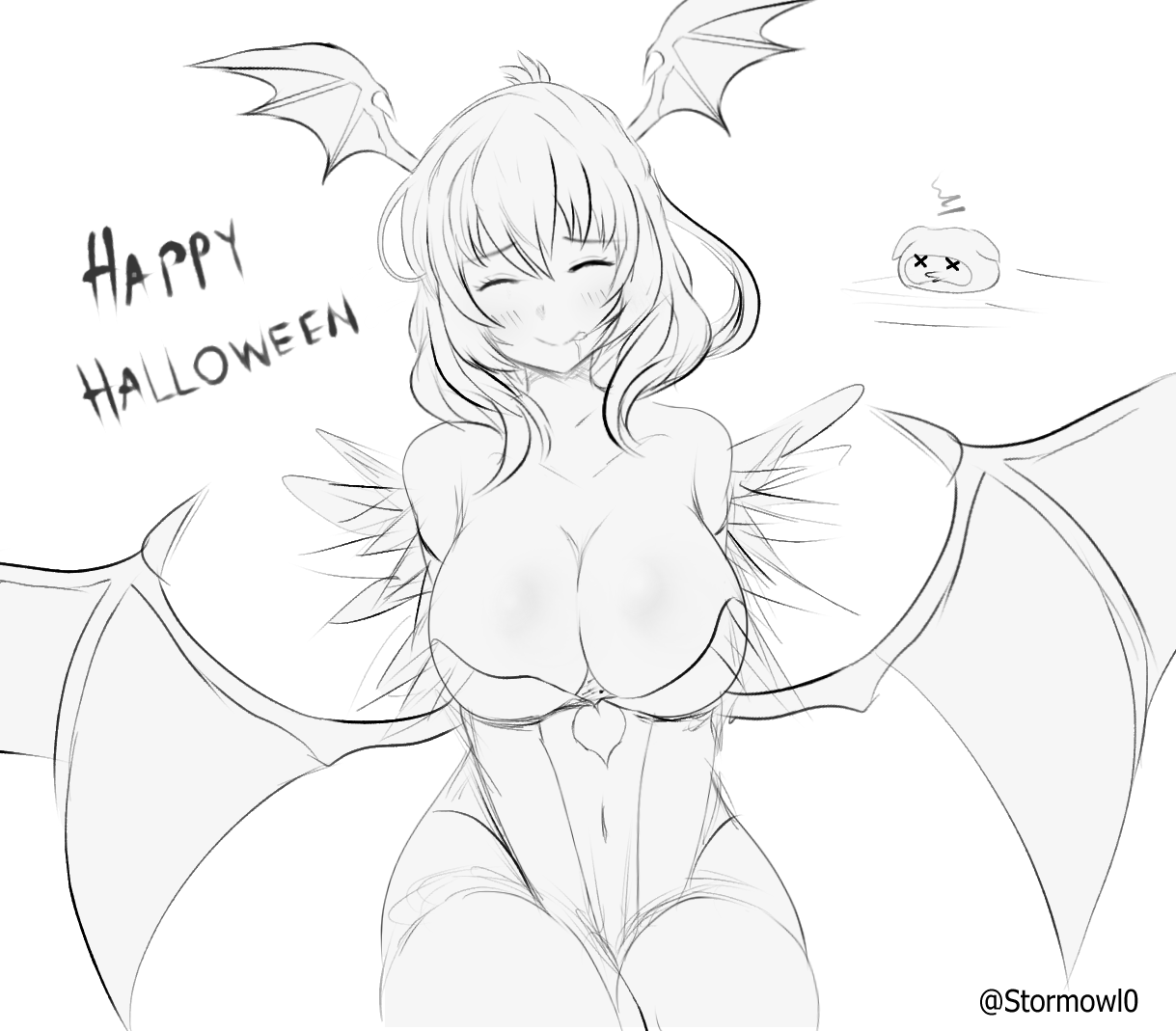 (Sketch) Rixia Halloween 2022