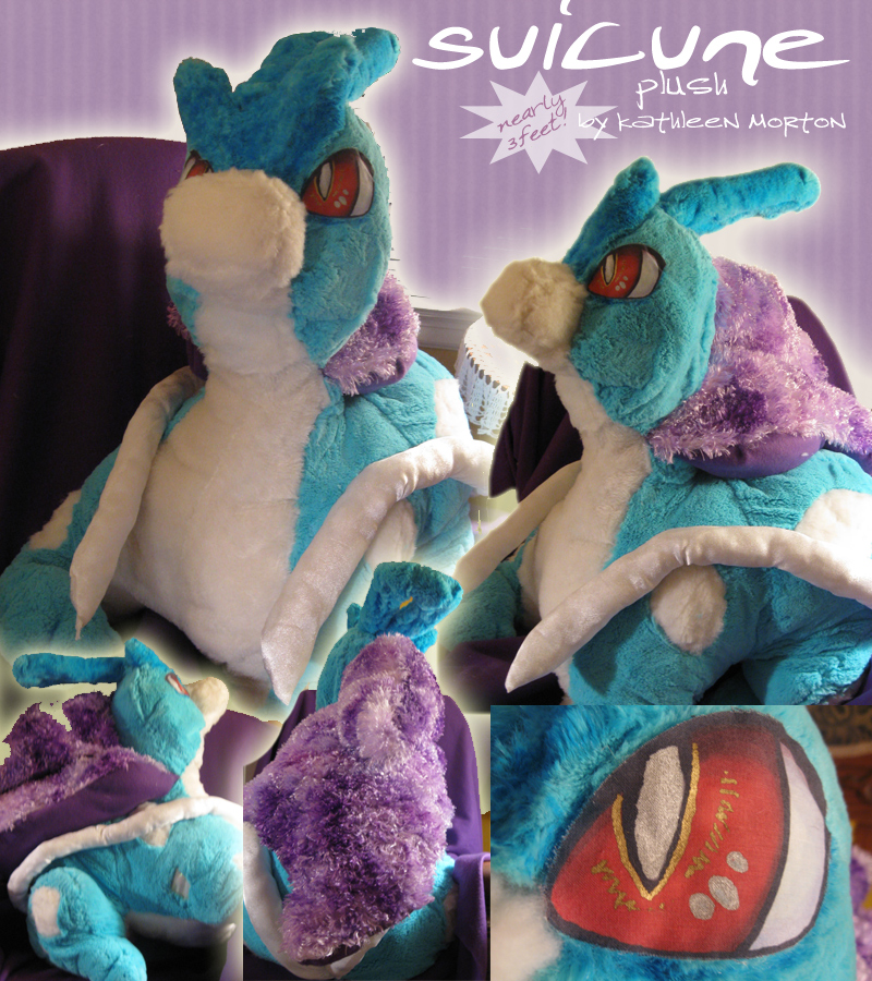 Jumbo Suicune Plush