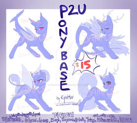 P2U Pony Base - Paypal or Points