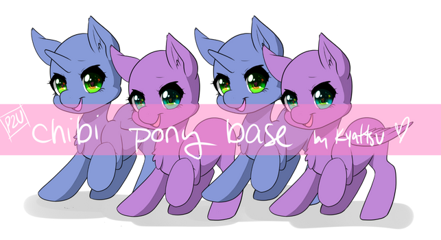 Chibi Pony Base [P2U] 150pt/$1.50