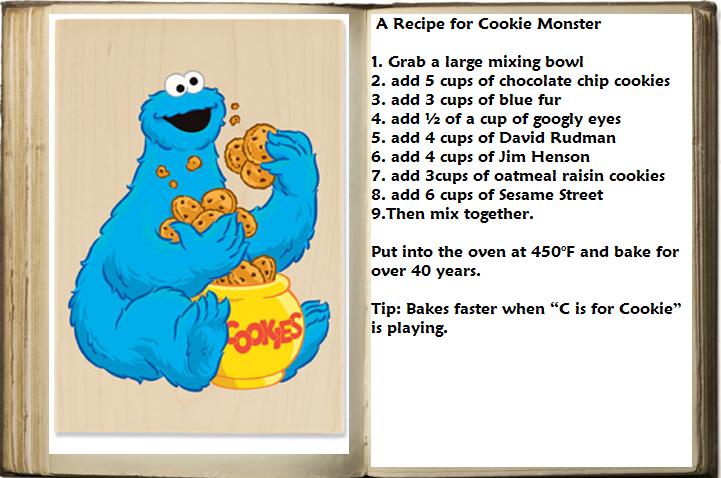 A Recipe for Cookie Monster