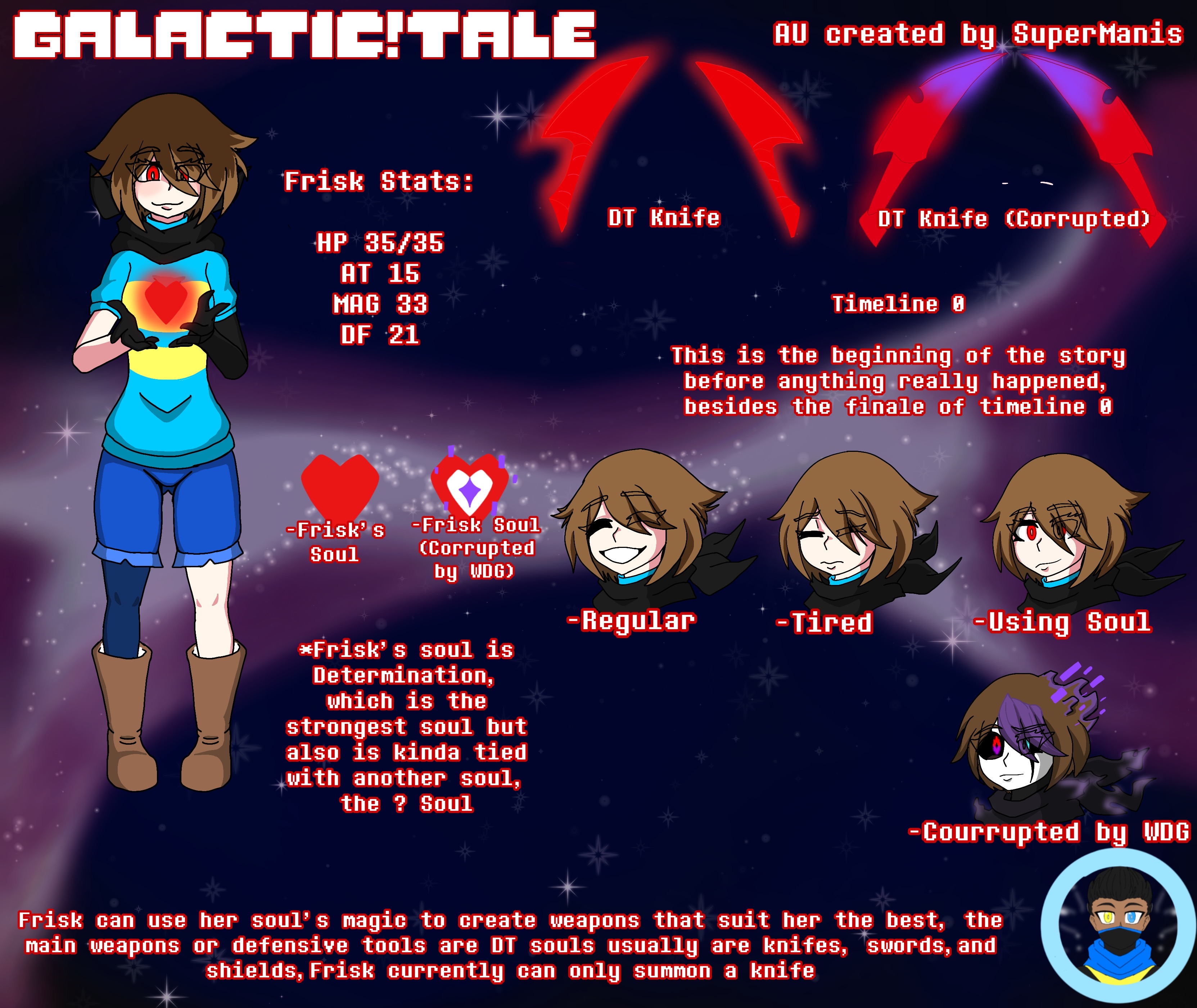 Frisk Reference Drawing GALACTIC!TALE FRISK Reference Sheet by JohnnyBoi10100 on DeviantArt