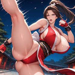 Mai Shiranui from KOF / Fatal Fury 1