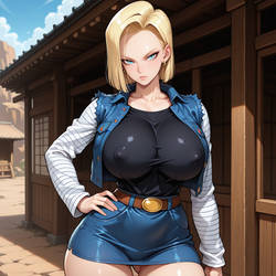 Android 18 from Dragon Ball