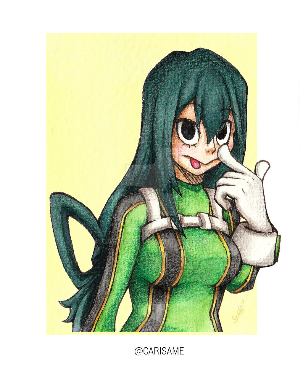 Tsuyu Asui Fanart By Carisame On DeviantArt tsuyu-asui-fanart-by-carisame-on-deviantart