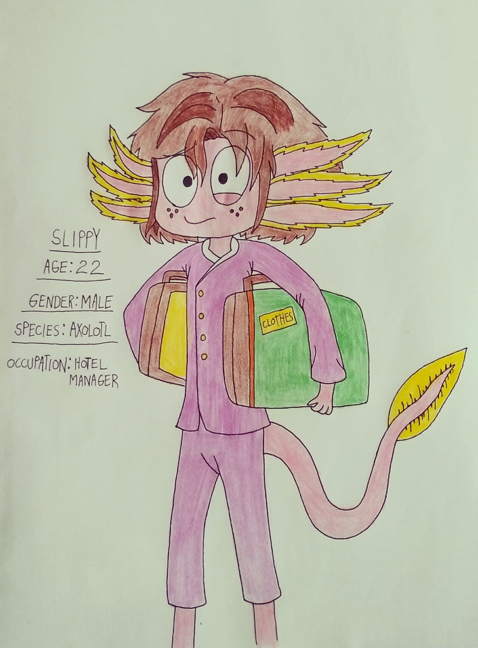 Slippy the Axolotl by Reynold-the-Cat-2022 on DeviantArt