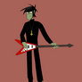 Murdoc-playing-bass