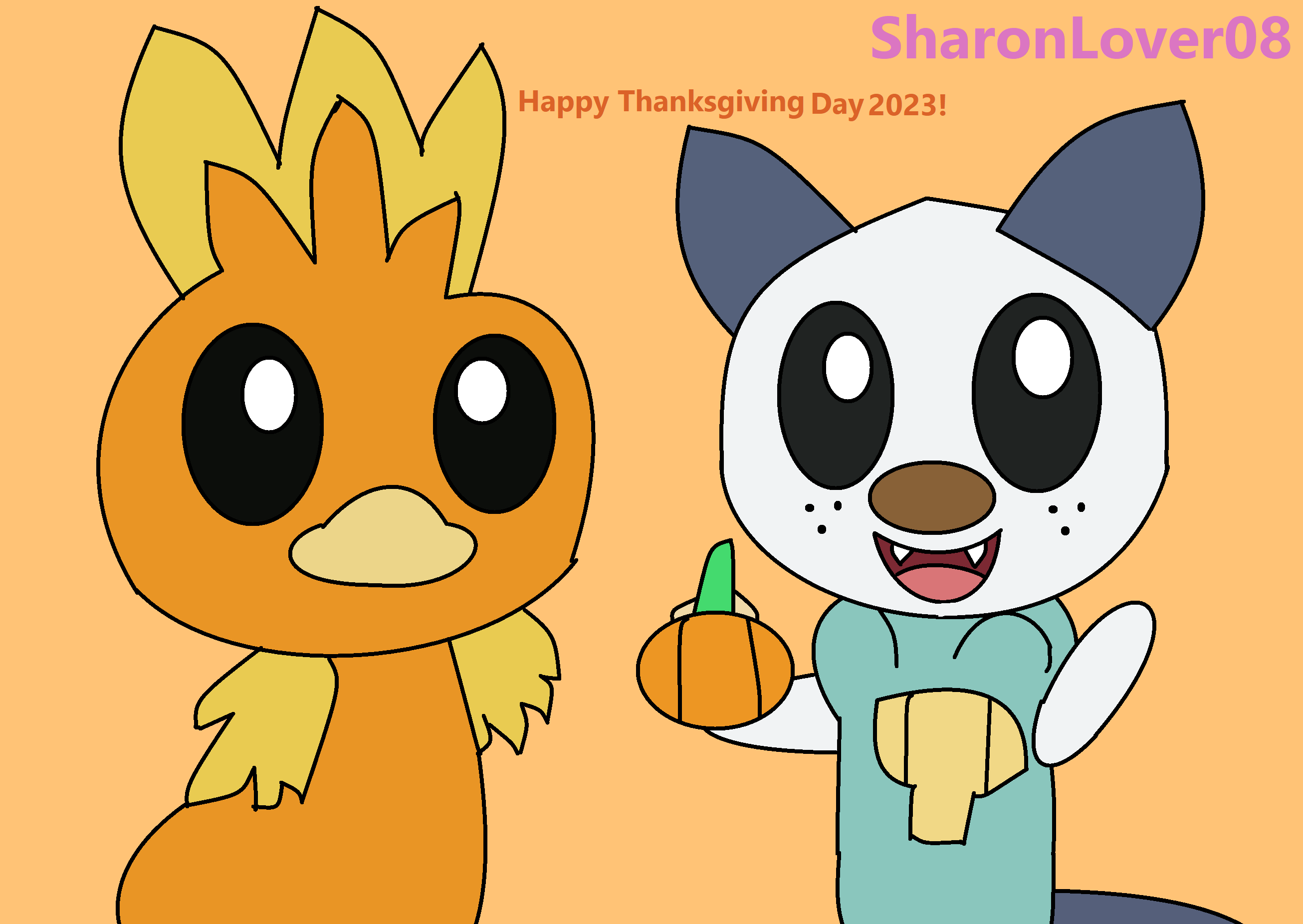 Happy Thanksgiving day 2023! by Miqkaela08 on DeviantArt