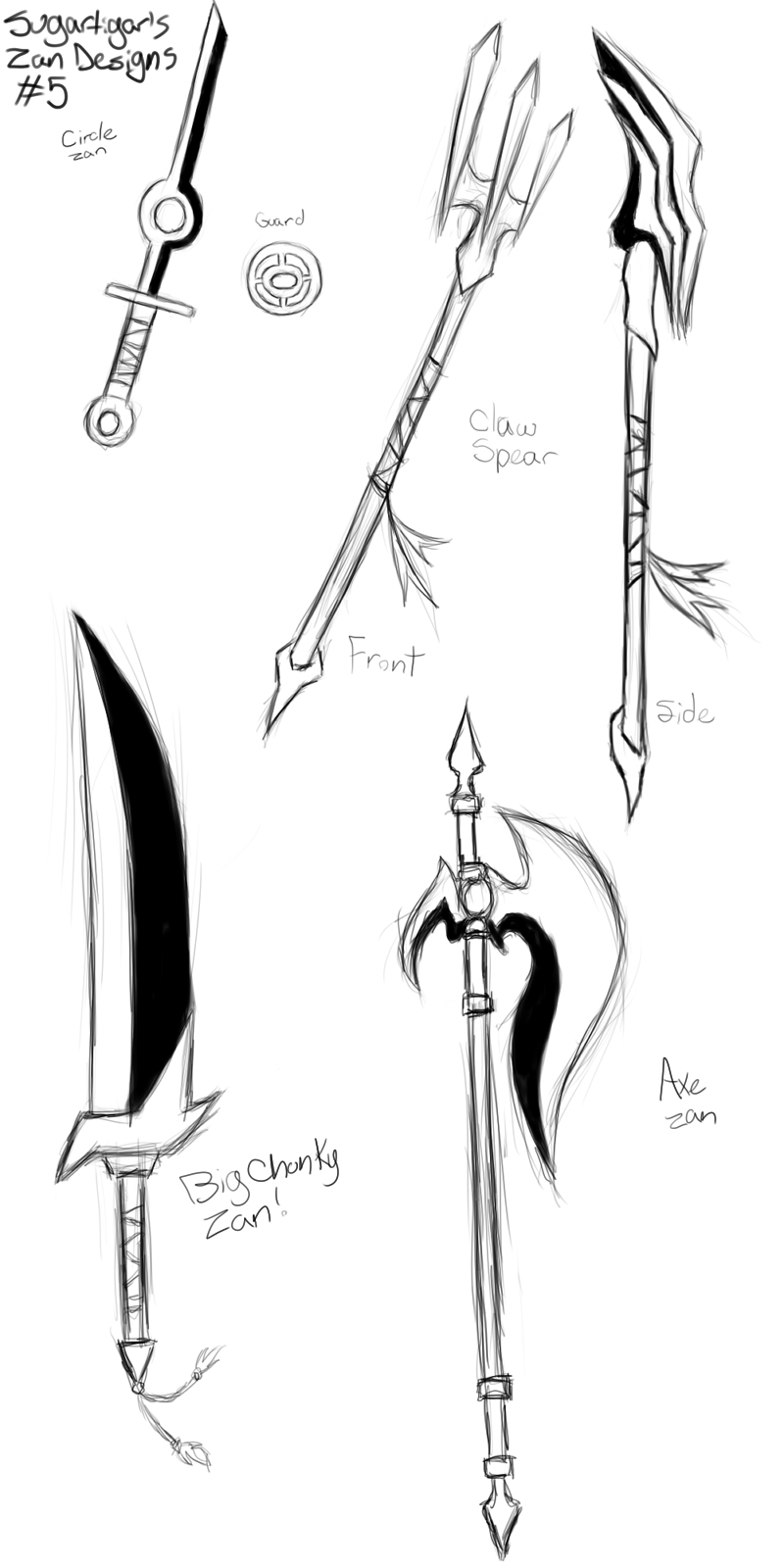 Ichigo's Zanpakuto - Zangetsu (From Bleach By Chongjoiart On Deviantart