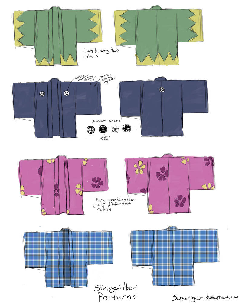 Haori Machine Knitting Pattern Haori Pattern Haori And Michiyuki