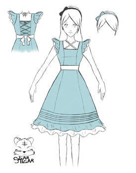 Alice Inspired Lolita Dress