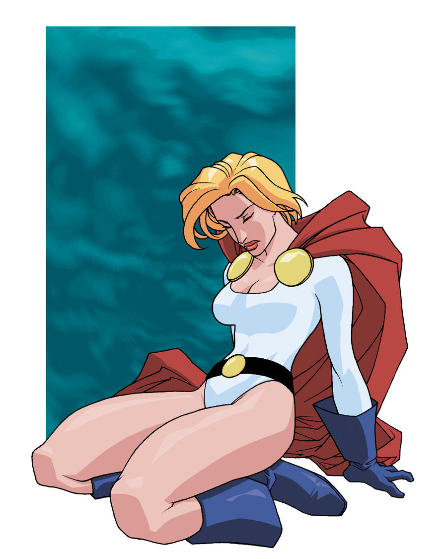 POWER GIRL COLOR