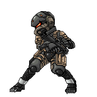 MGS4 Frog Soldier Sprite