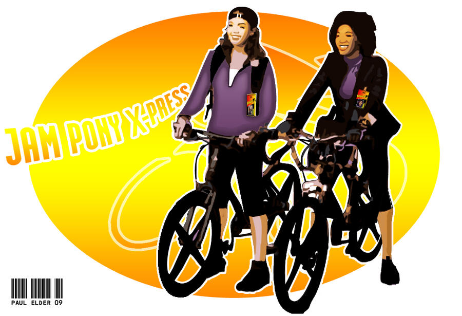 Jam Pony messenger's by paulelder