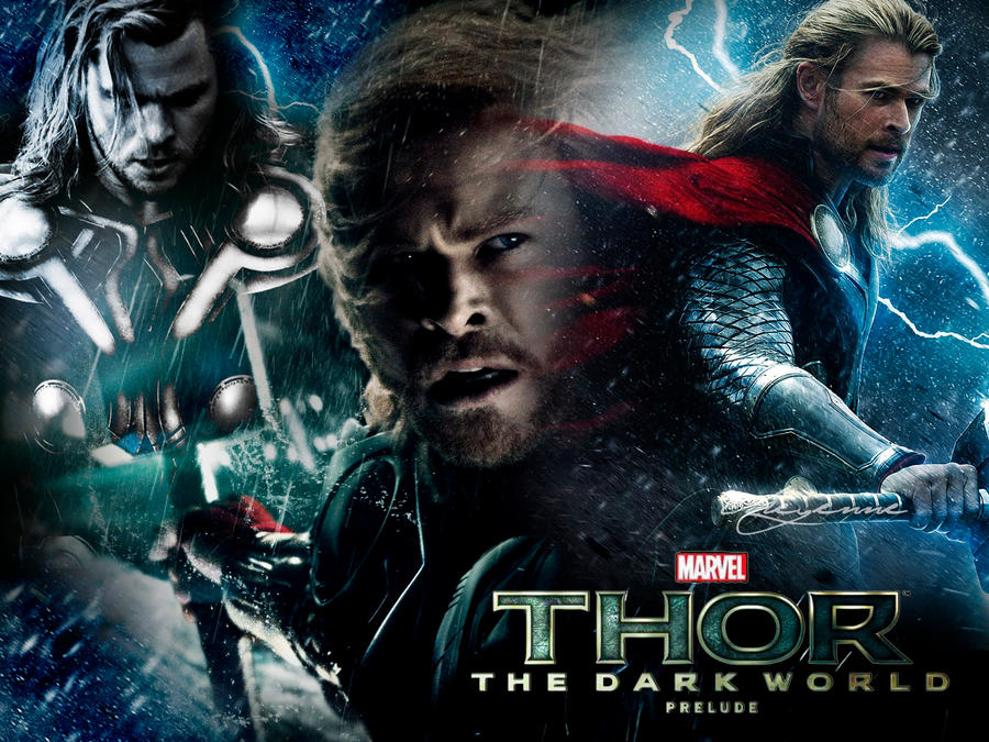 Thor The Dark World Wallpaper By Schoggii On Deviantart
