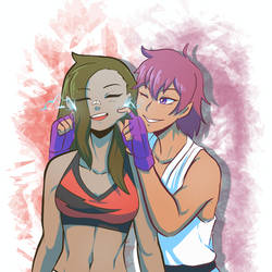 Cheeks pinch!