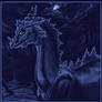 Speedpaint: Cliche Moon Dragon