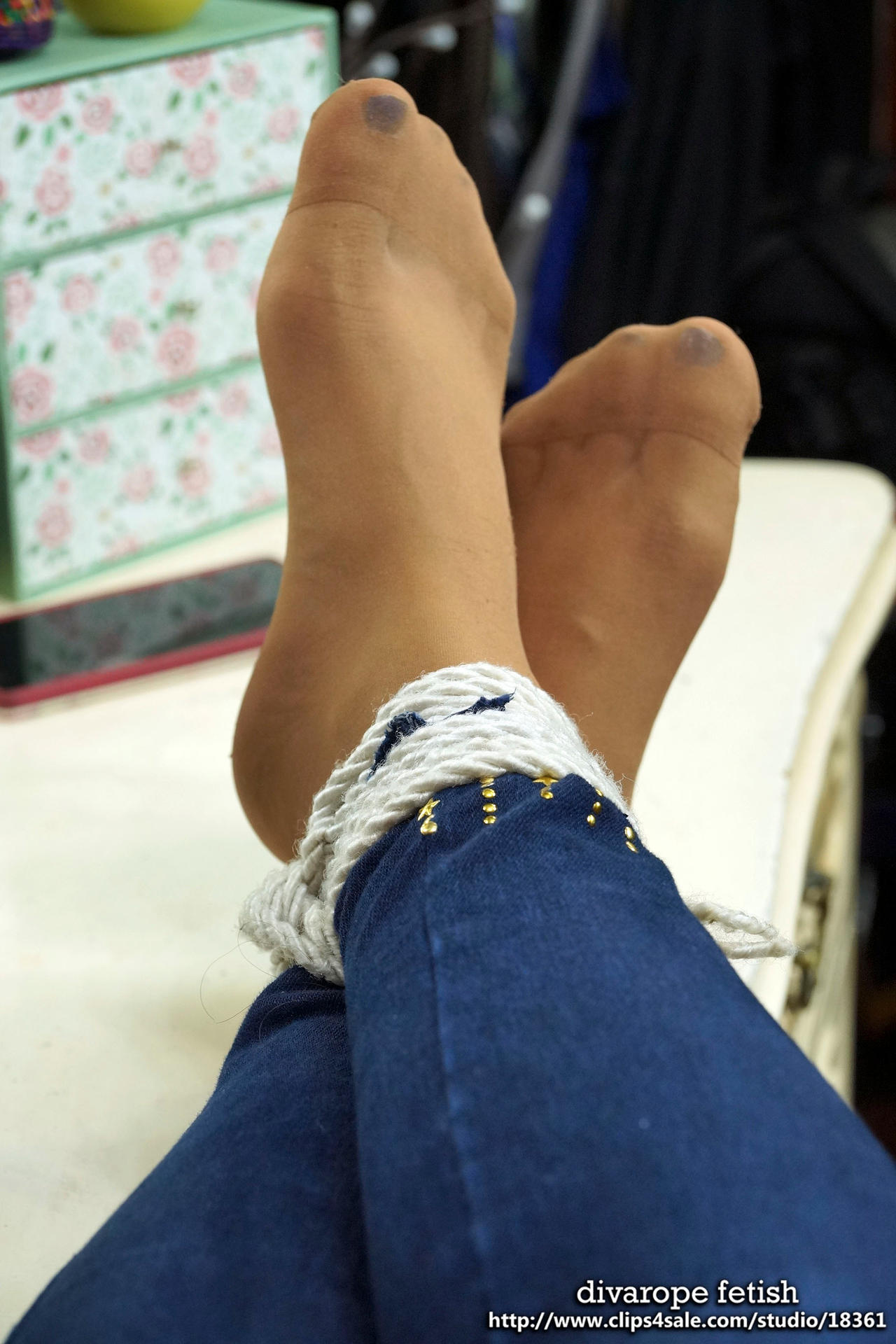 Ariana s Tied Hosed Feet By DivaRope On DeviantArt ariana-s-tied-hosed-feet-by-divarope-on-deviantart