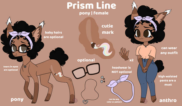 [Ponysona] Prism Line Ref