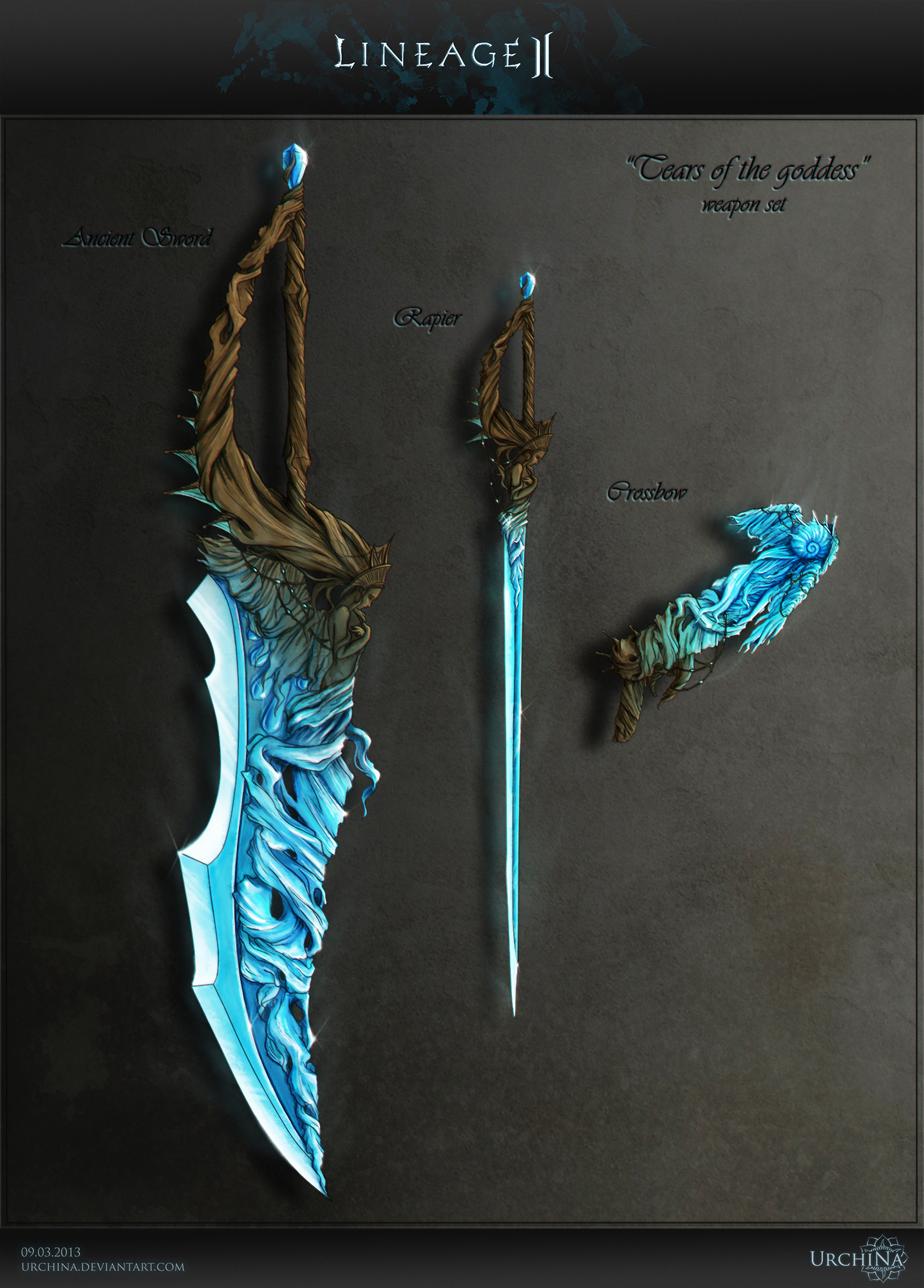 Weapon set Lineage 2