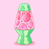 Watermelon Lava Lamp