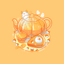 Pumpkin Teapot