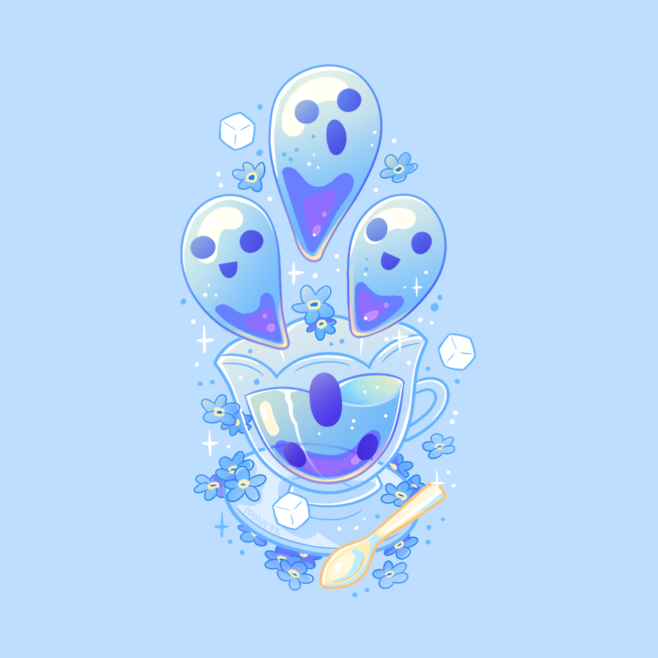 Ghost Tea Time Ghost Tea by Oddarette on DeviantArt