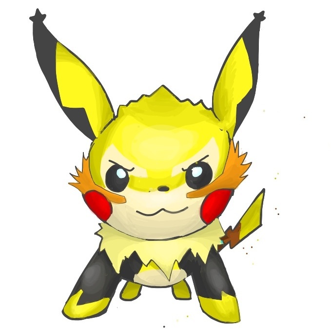 Mega Pikachu by rey-menn on DeviantArt  Pikachu, Pokemon drawings, Pokemon  pictures